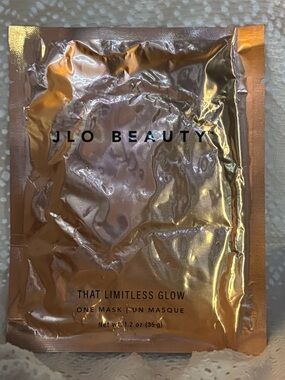 JLO Beauty That Limitless Glow Sheet Mask Unopened